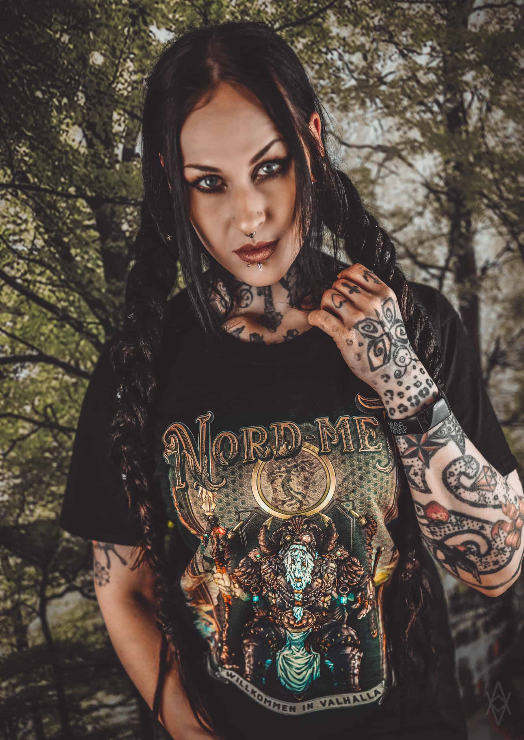 Nord-Met T-Shirt  Unisex – Bild 3