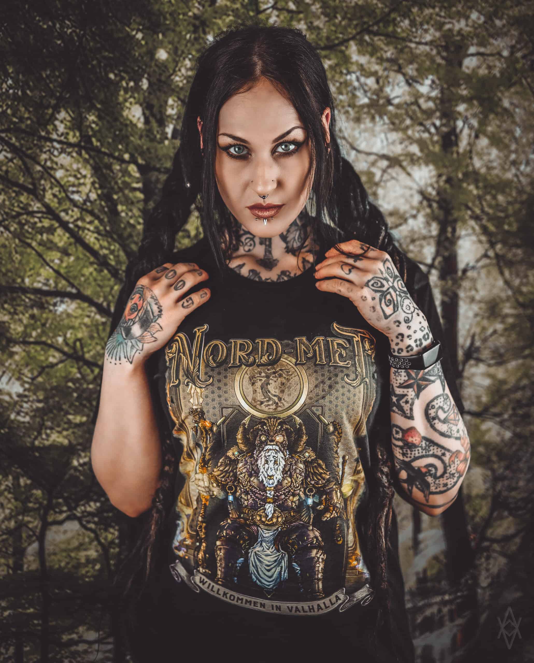 Nord-Met T-Shirt  Unisex – Bild 2